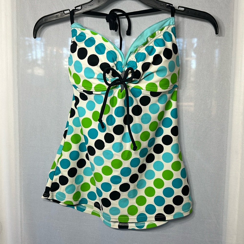Backless tankini swim top Medium